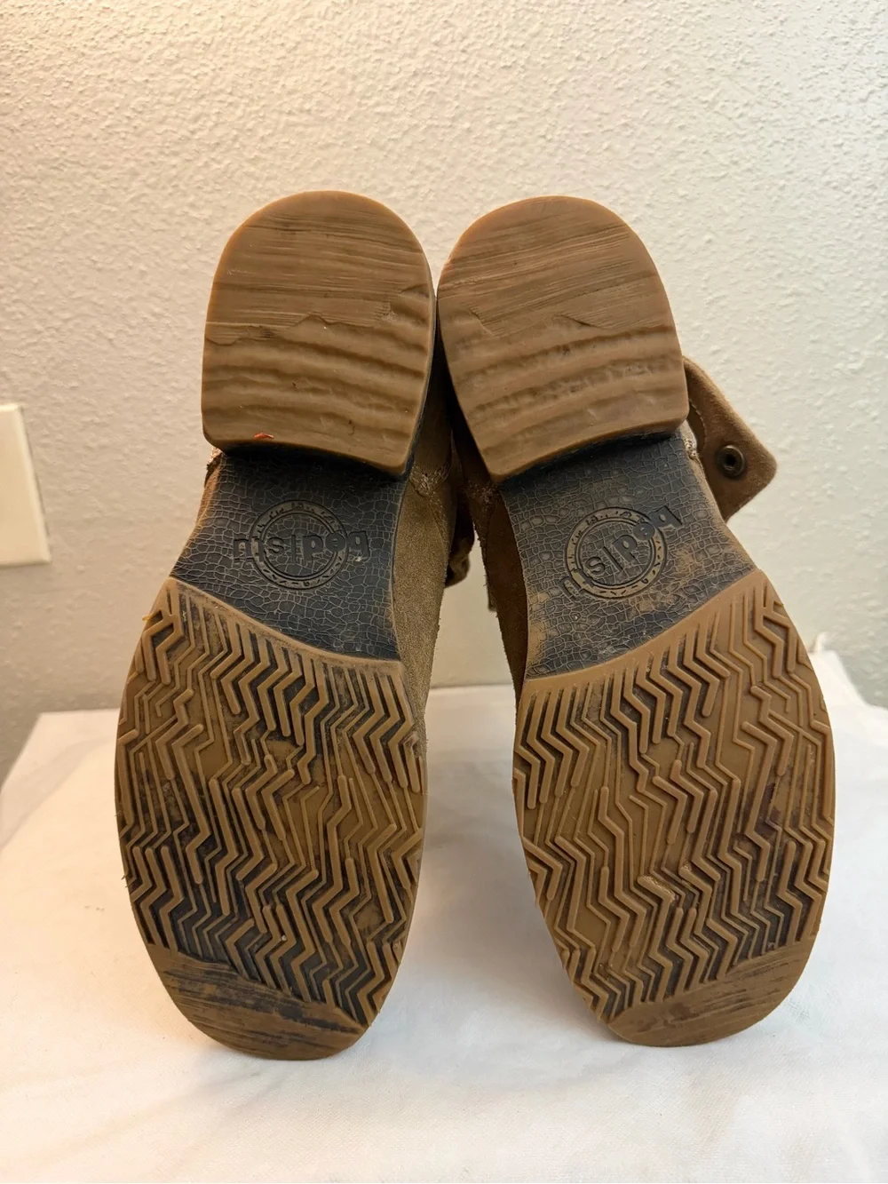 BED|STU Tan ankle boots Interior Label men boots, Sz 11, pre-owned, gently used